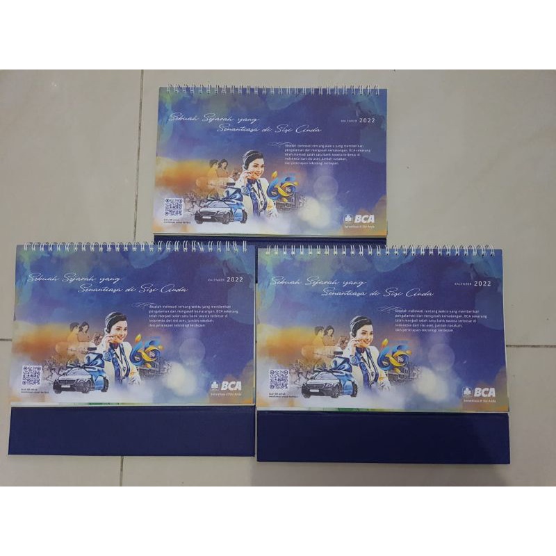 Kalender Meja BCA 2022