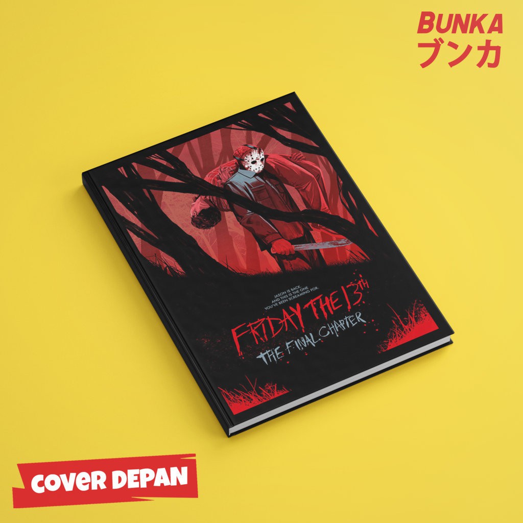 

Note Book the Friday 13th Hardcover A5 Buku Tulis Catatan Note Agenda Planner Jurnal