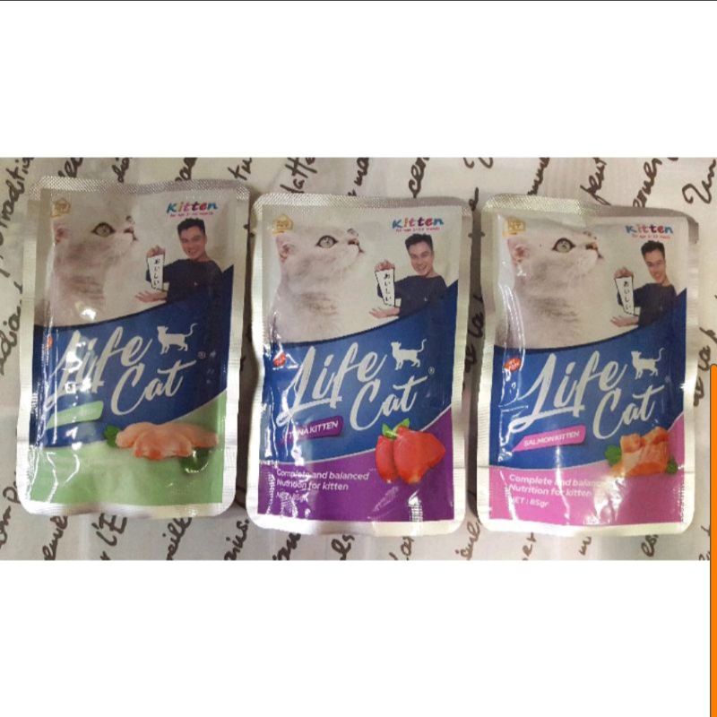 LifeCat wet food/wetfood murah/ Life Cat Kitten