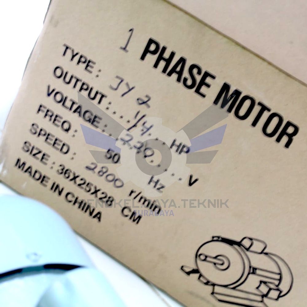 Dinamo Elektro Motor 1/4 HP / Dinamo 1/4 HP Elektro Single Phase AC Motor &amp; 1HP 1 PHASE 1450RPM RRT