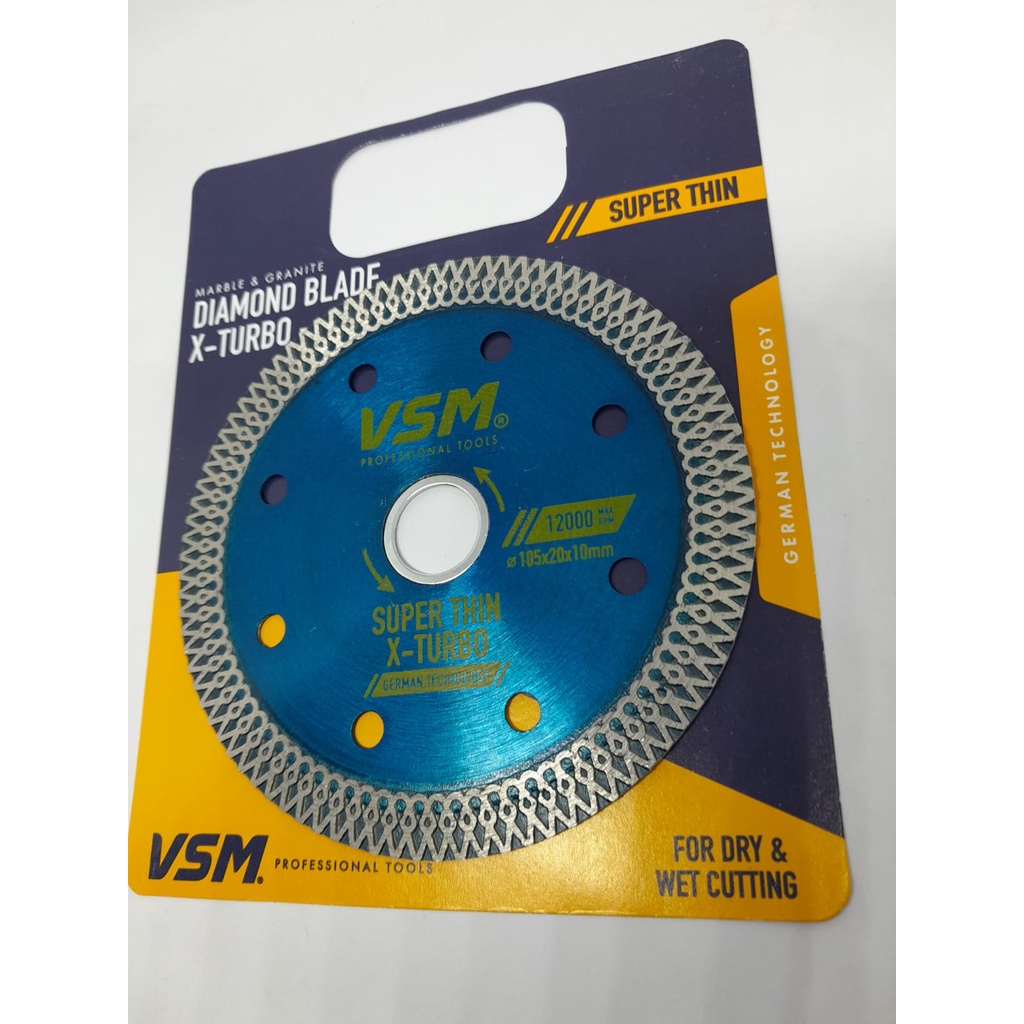 DIAMOND WHEEL VSM TURBO SUPER THIN/ MATA POTONG GRANIT