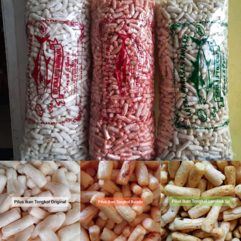 

Krupuk tongkol berat 1kg