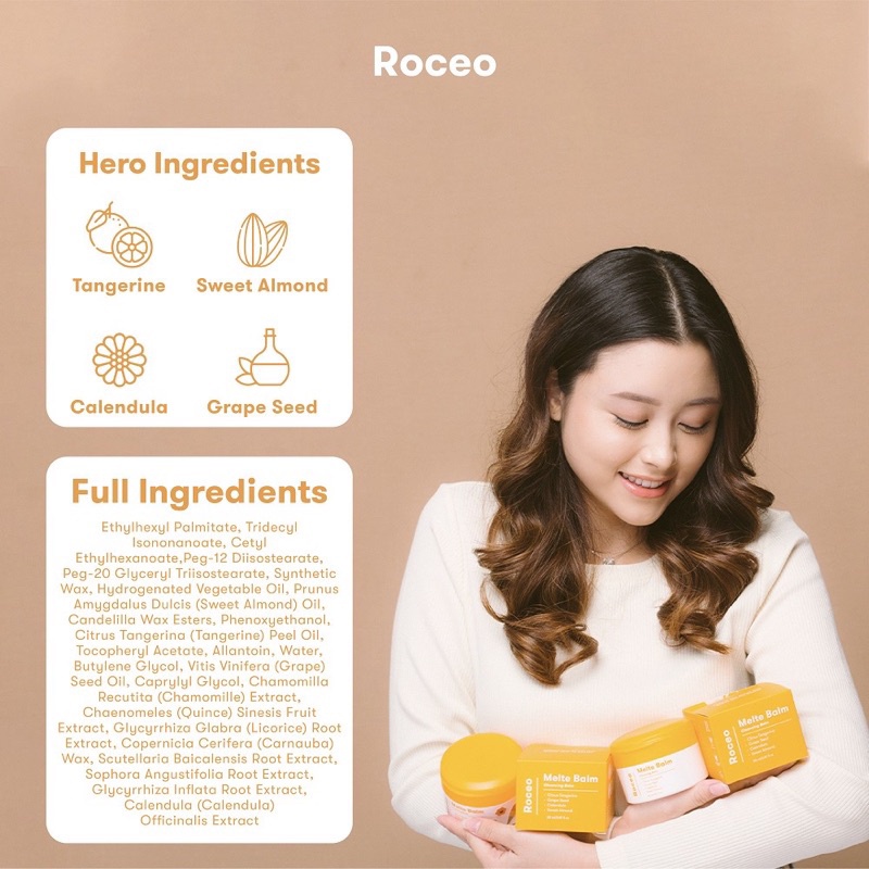 ROCEO Melte Balm Cleansing Balm 85ml