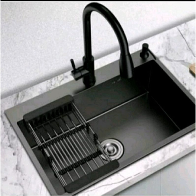 kitchen sink onan 6045 black komplit set original onan