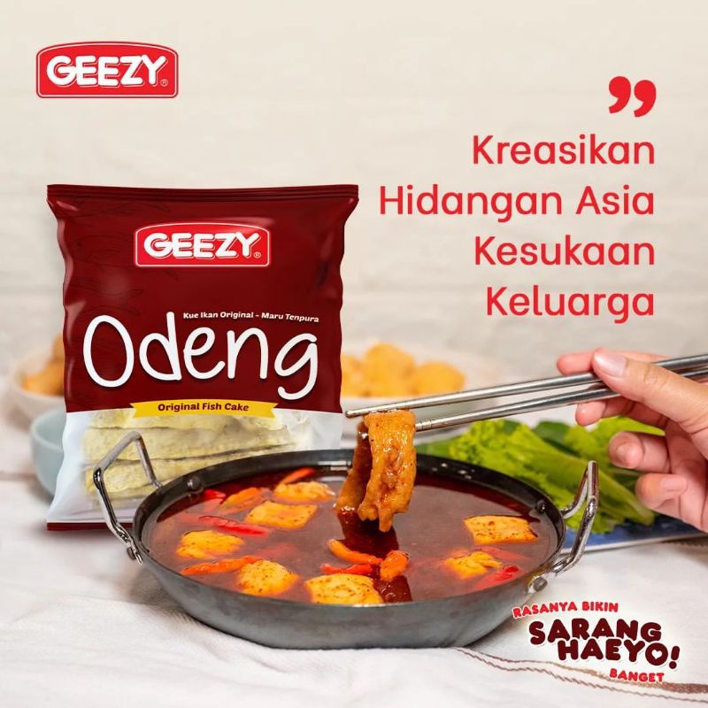 Geezy Tenpura Odeng 500gr/Murateku Odeng/Tenpura Odeng/Geezy Odeng/Geezy