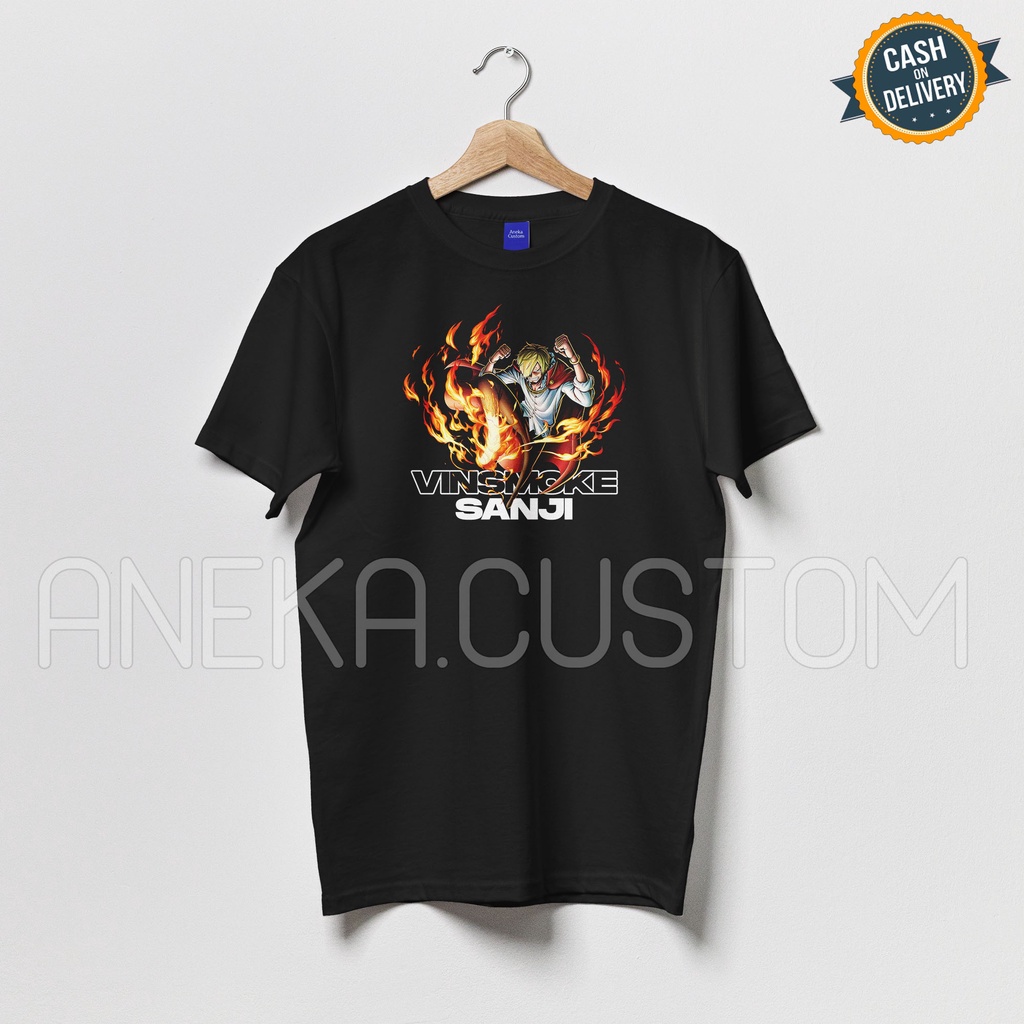 KAOS DISTRO AINME ONE PIECE SANJI / KAOS VINSMOKE SANJI AIME ONE PIECE