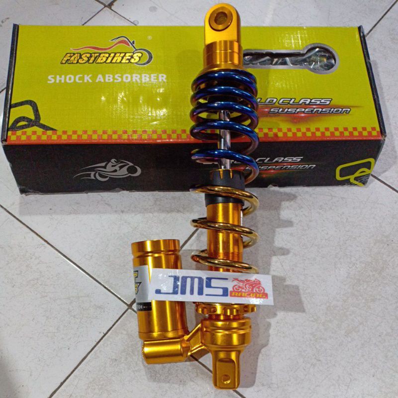 Shock shockbreaker belakang tabung bawah fastbiker 2 tone mio beat vario vario 125/150 miom3 mioj xeon lexi freego scoopy genio