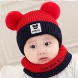 TOPI KUPLUK BAYI POMPOM ( ARKANDZA ) - UNISEX USIA 0-3 TAHUN - 2 WARNA KUPLUK RAJUT ANAK BAYI