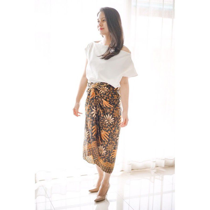Rok lilit // kain lilit batik // rok serut // batik couple // rok lilit pisang gold