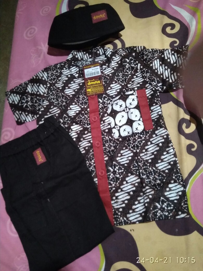 Baju Dannis Koko Anak Size 7 Dan Abaya D Batik Antiq