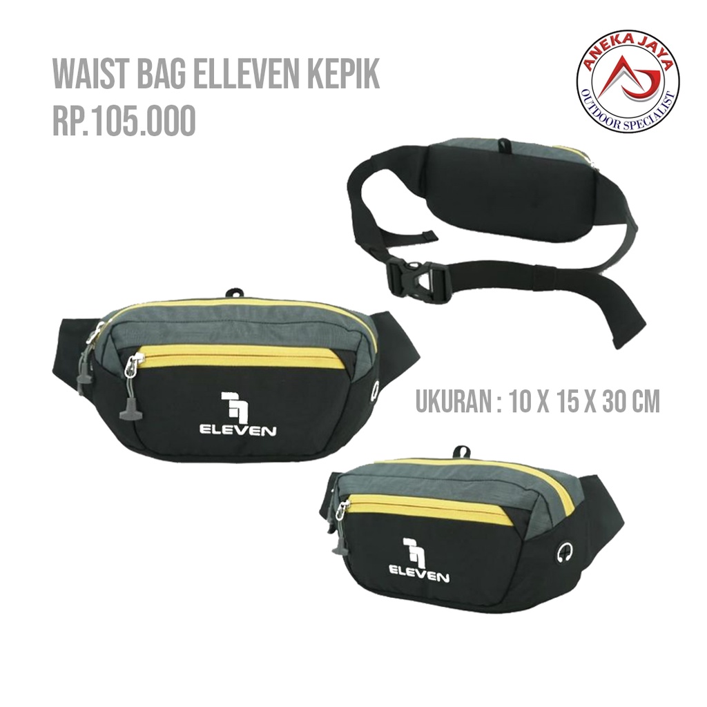 WAIST BAG ELLEVEN KEPIK