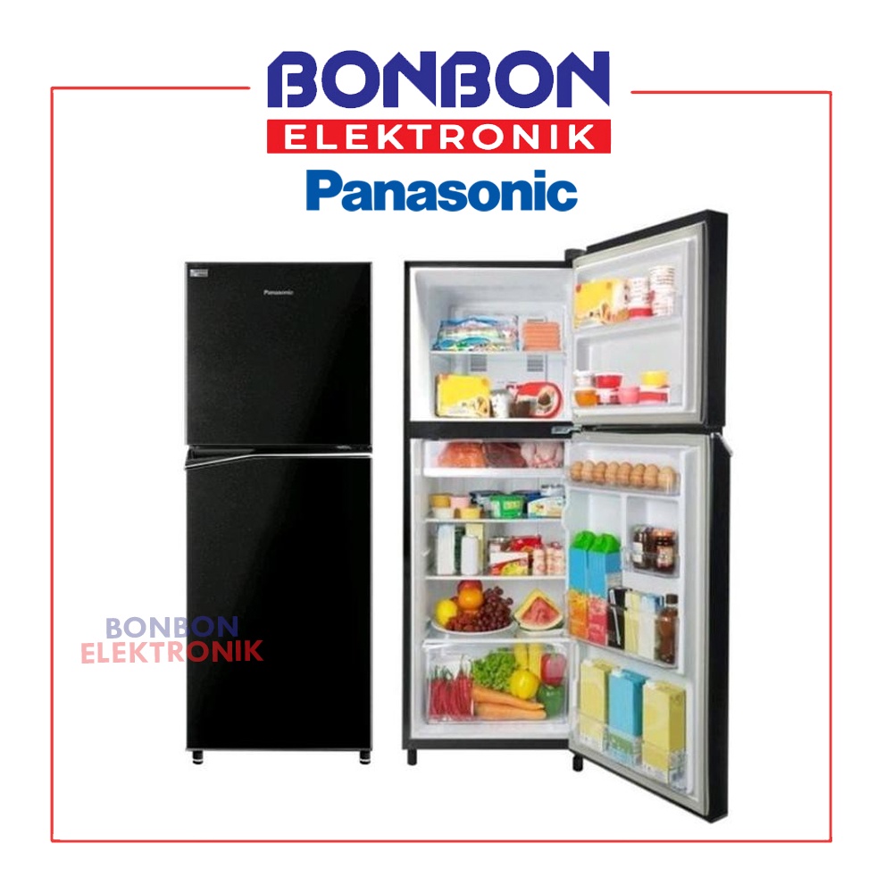 Panasonic Kulkas 2 Pintu NR-BB211Q-PK 210L / NR BB211Q PK