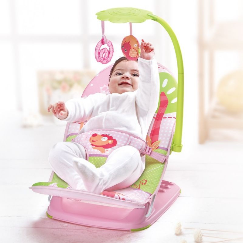 MASTELA Fold Up Infant Seat With Hanger Toy And Travelbag