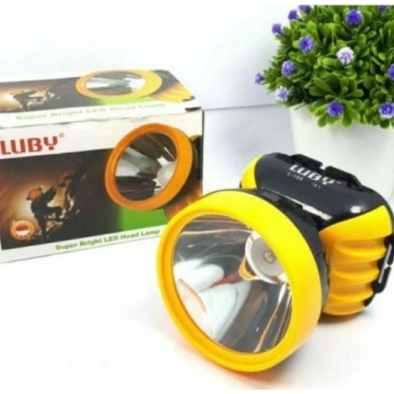 Senter Kepala Baterai Luby L 189