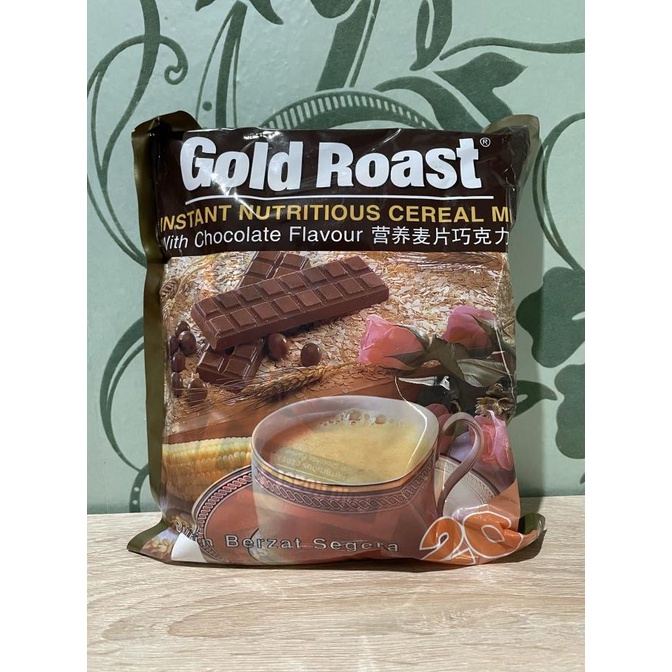 

Gold Roast Instant Cereal Chocolate 30 gr x 20 sachet