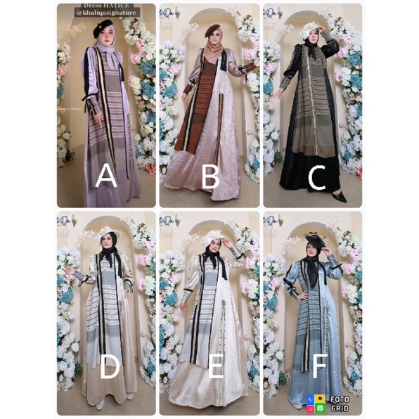 Hatice Dress by khaliqasignature