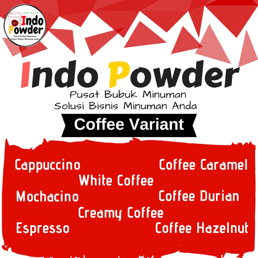 Coffee Hazelnut Powder 1 Kg / Bubuk Minuman Coffee Hazelnut 1 Kg