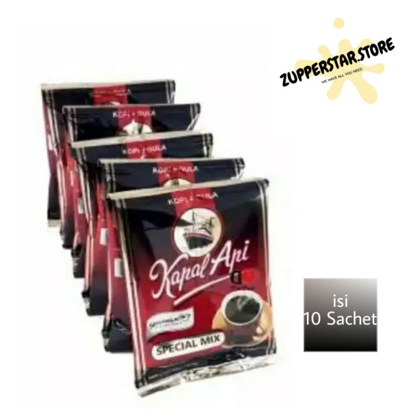 

Kopi Kapal Api Special Mix 1 Renceng @10sachet