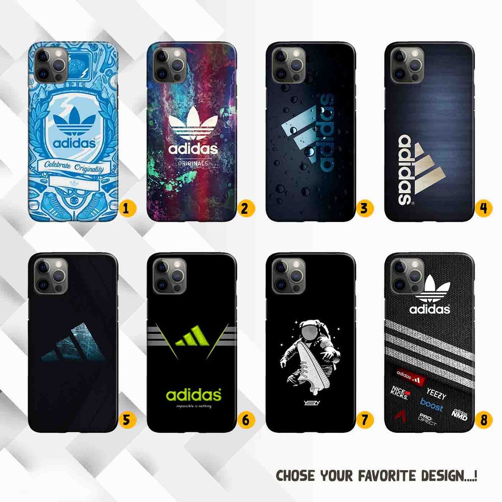 Premium Custom Case Iphone 12 Pro 12 Pro Max Adidas Casing Hardcase