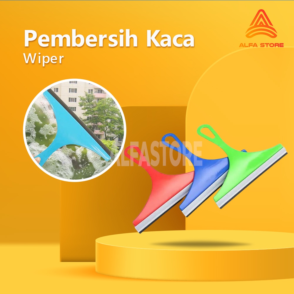 Alat Pembersih Kaca Wiper Pengganti Lap Pembersih Jendela