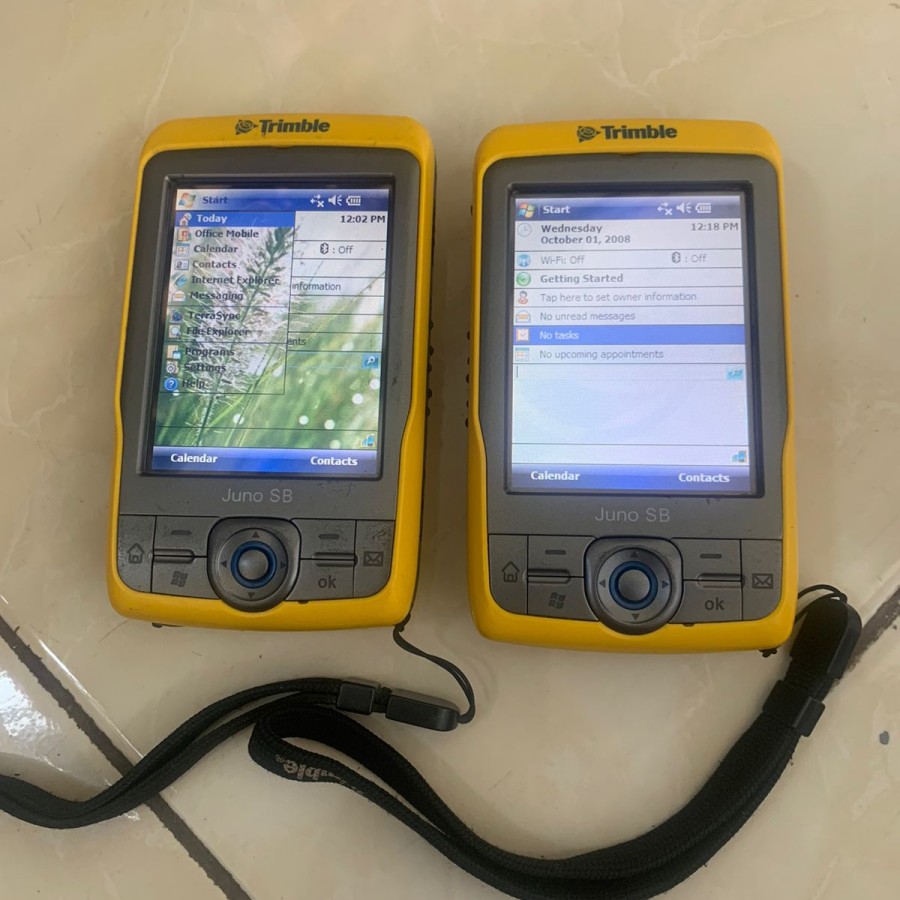 Jual GPS Trimble Juno SB With Software Terrasync Standard Bekas