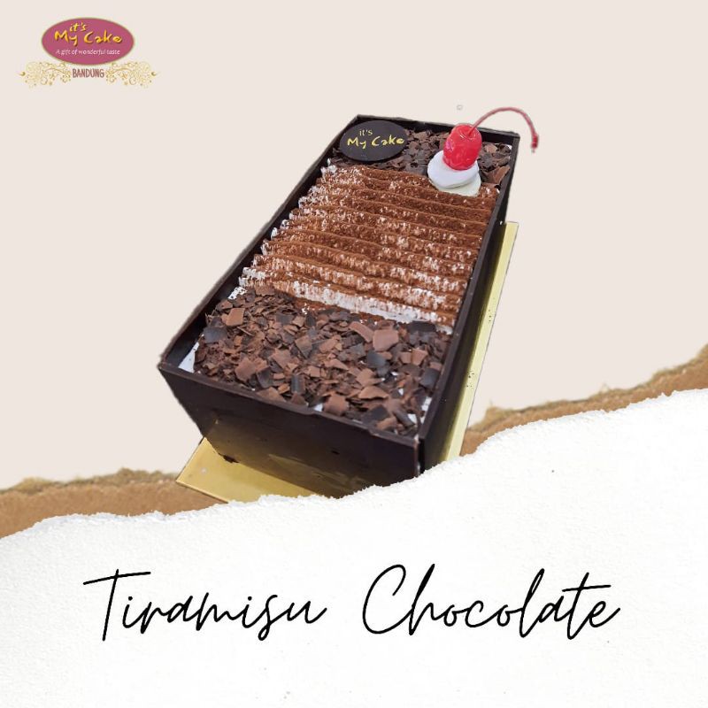 

Tiramisu Chocolate 20x10cm Its My Cake Bdg