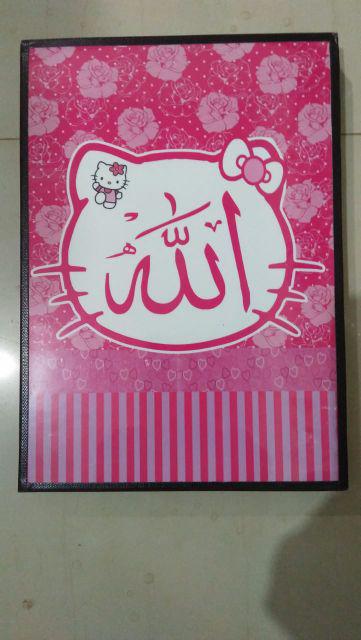 Kaligrafi Helo Kitty Pink Fanta