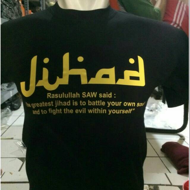 kaos/t shirt/baju keren ISLAM JIHAD