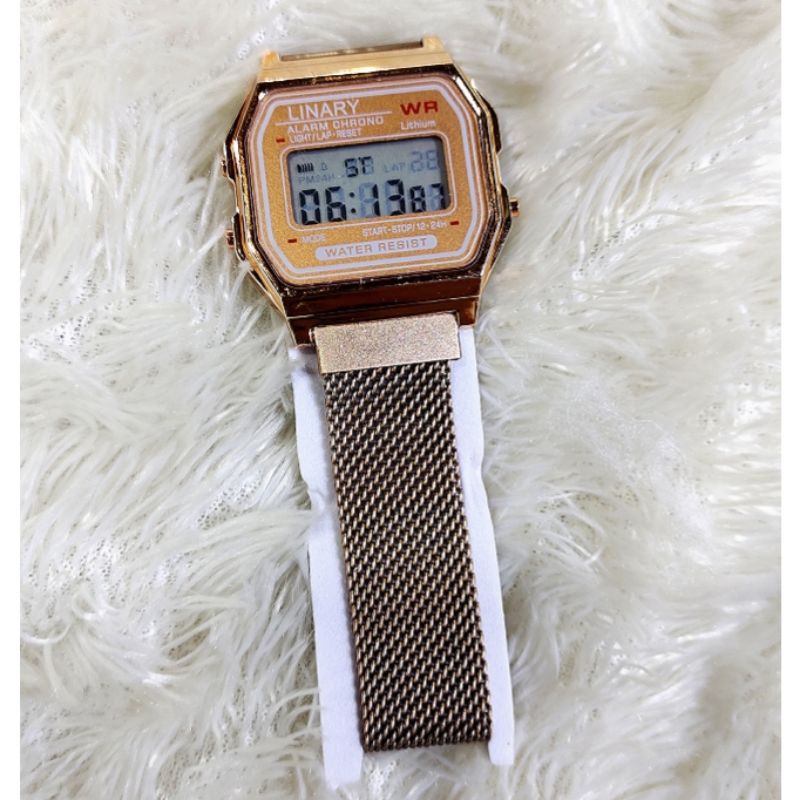 JAM TANGAN TALI PASIR DIGITAL 5 WARNA