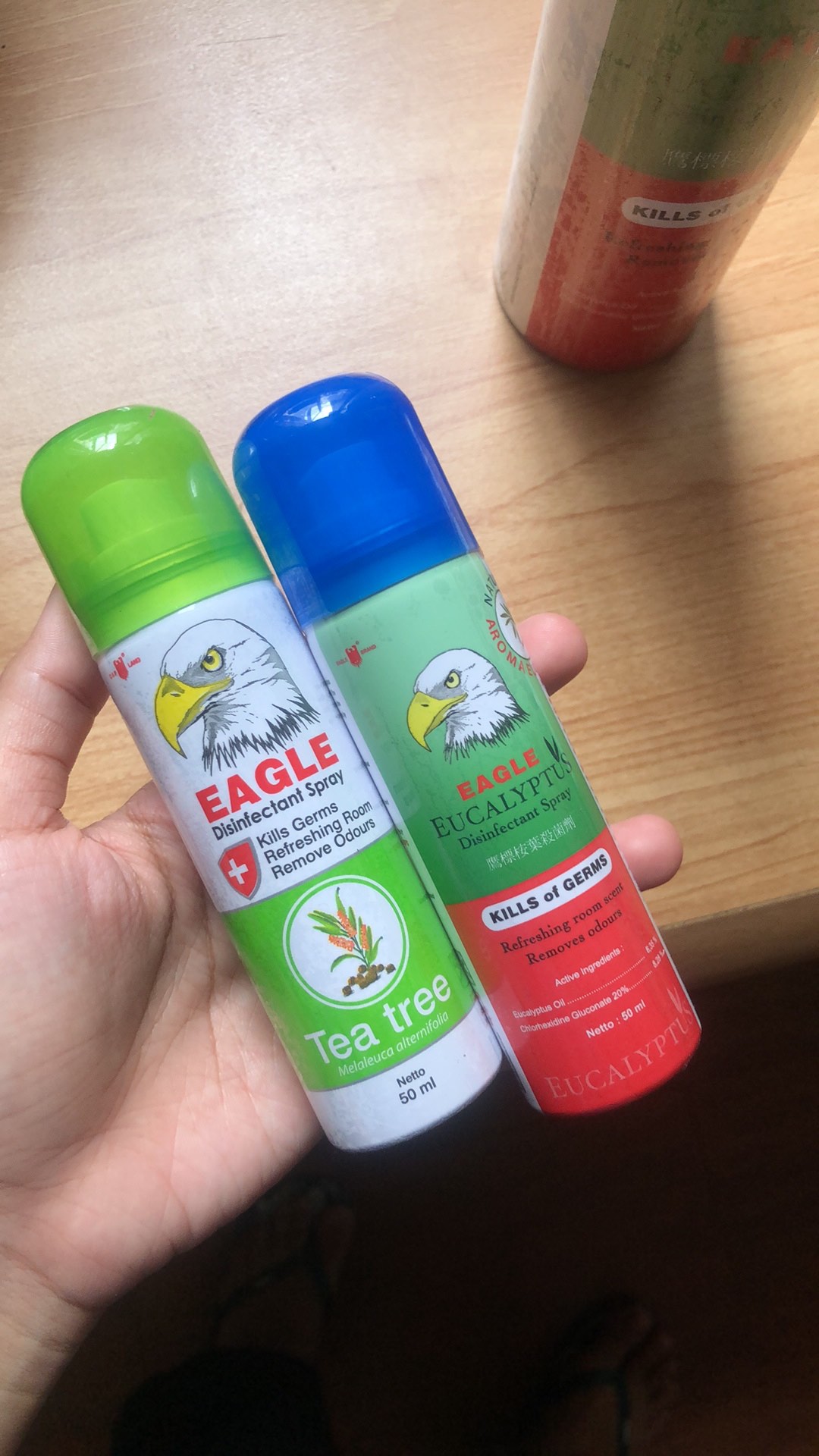 Eagle Eucalyptus Disinfectant Spray 50ml - Eds Mini