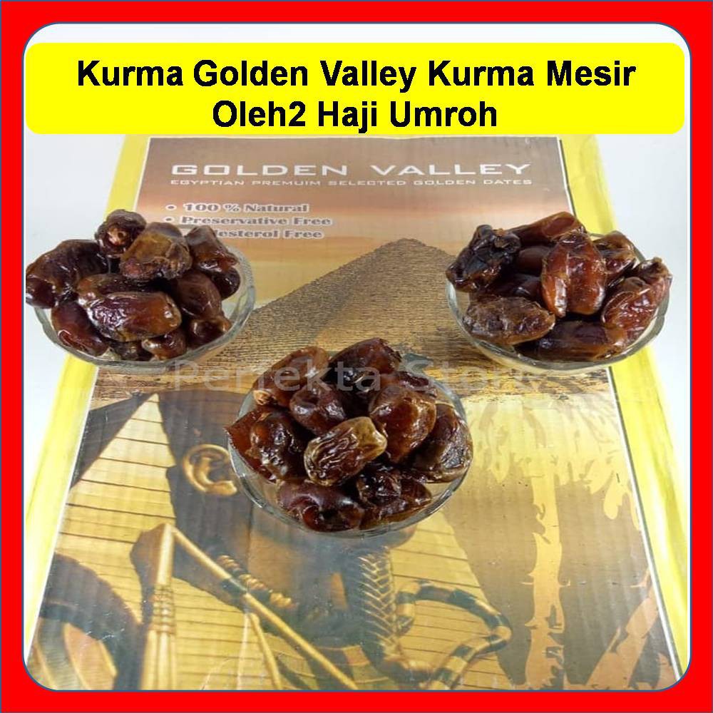 

Kurma Golden Valley 500gr - Kurma mesir berkualitas