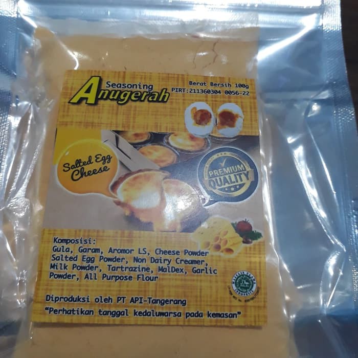 

SALTED EGG CHEESE 100gr