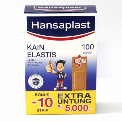 Hansaplast isi 100 Plester Bonus Extra 10