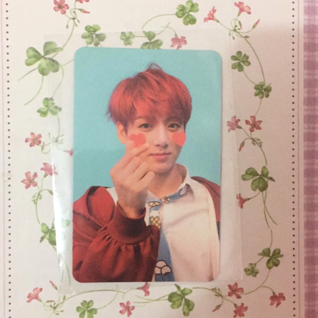 JUNGKOOK LOVE YOURSELF PHOTOCARD