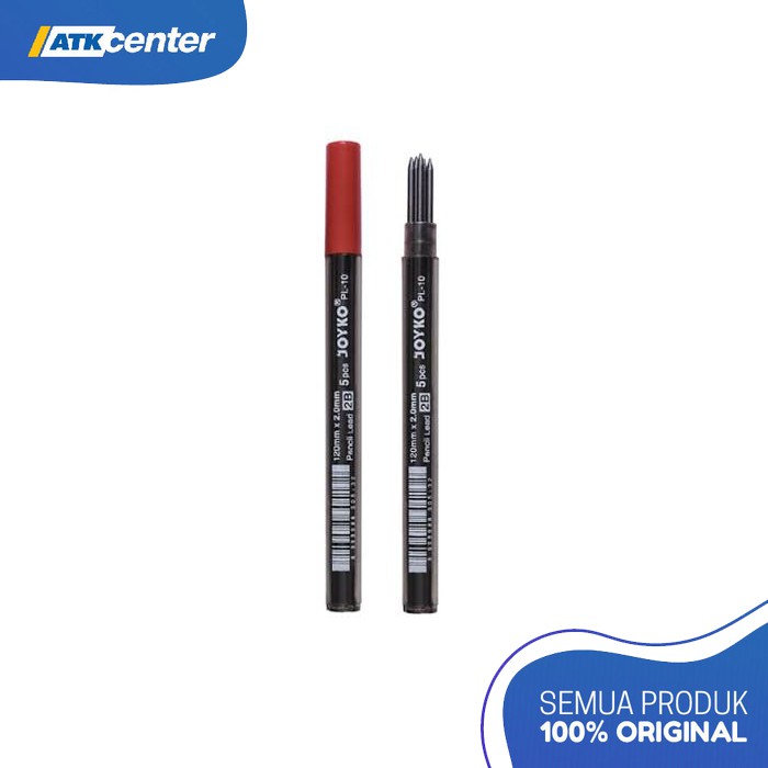 

Pensil Lead / Isi Ulang Pensil Mekanik Joyko PL-10 (2B)