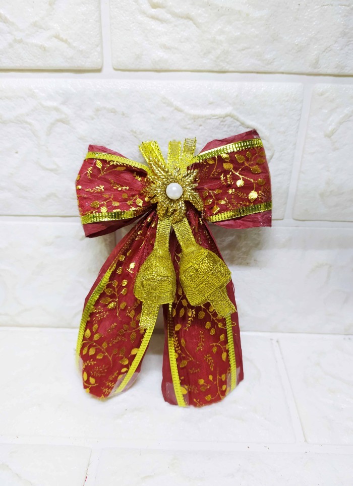 

Pita Hampers Ketupat Merah - Pita Cantik Dekorasi Hiasan Hampers