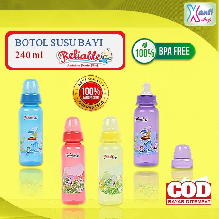 Botol Dot Susu Karakter dan lucu | Botol Dodot Newborn, Bayi dan Anak Anak 240ml