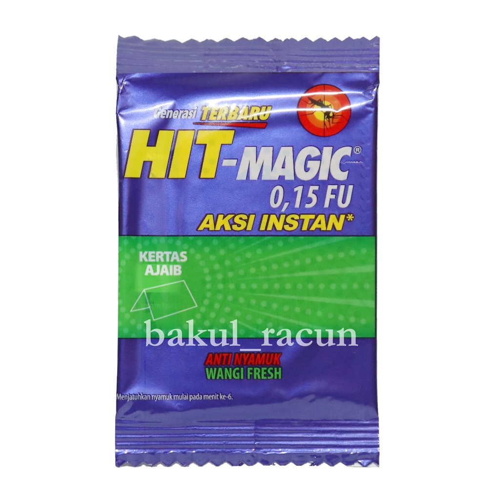 HIT MAGIC BAKAR instan kertas ajaib anti nyamuk super wangi