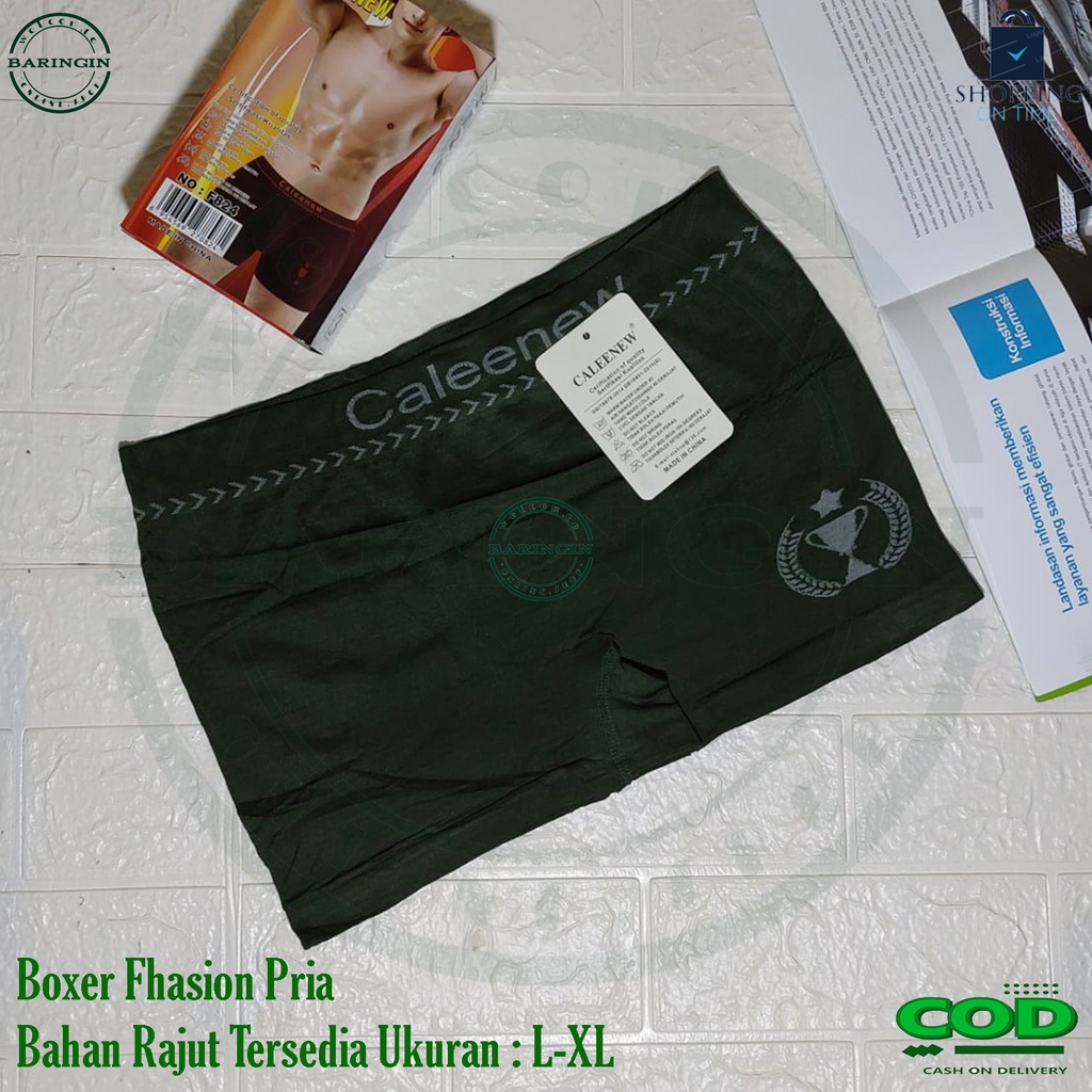 Boxer Pria Dewasa ISI 3 PCS Boxer pria Tanpa Jahitan-Boxer Cowok Distro-Celana Dalam Pria