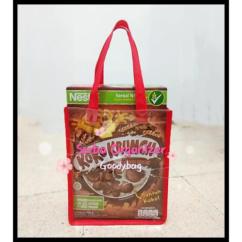 

Silahkan Order Goodie Bag Tas Pasar 25X20 Tas Promosi Tas Seminargoodiebag Spunbond