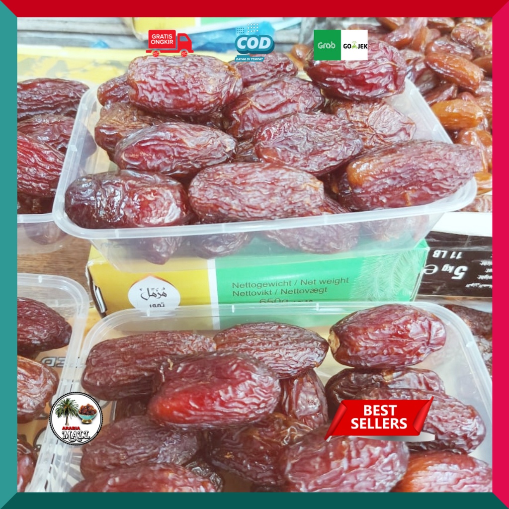 

kurma medjool jumbo 500gr + box mika