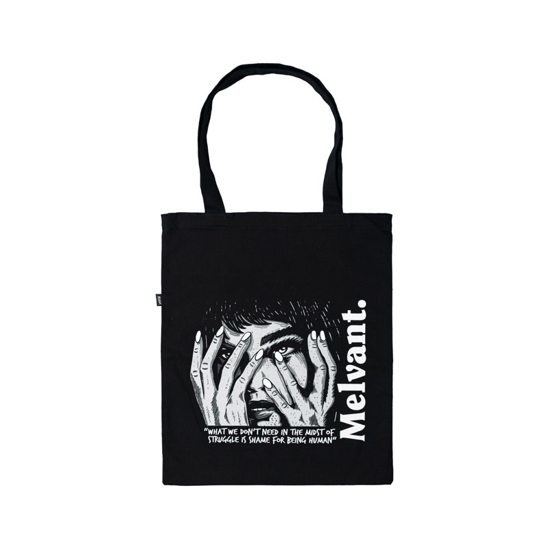 MTB KILLA BLACK - MELVANT TOTE BAG