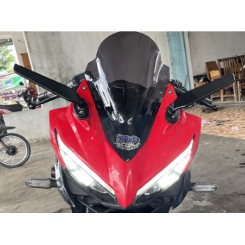 SPION WINGLET STEALTH MODEL RIZOMA F22 R ZX25R NINJA 250FI KARBU CBR R15 R25 NMAX NEW NMAX OLD UNIVERSAL SEMUA MOTOR SPION KAWASAKI ZX 10R / SPION WINGLET ZX25R / SPION FAIRING R25 R15 CBR250RR ZX636