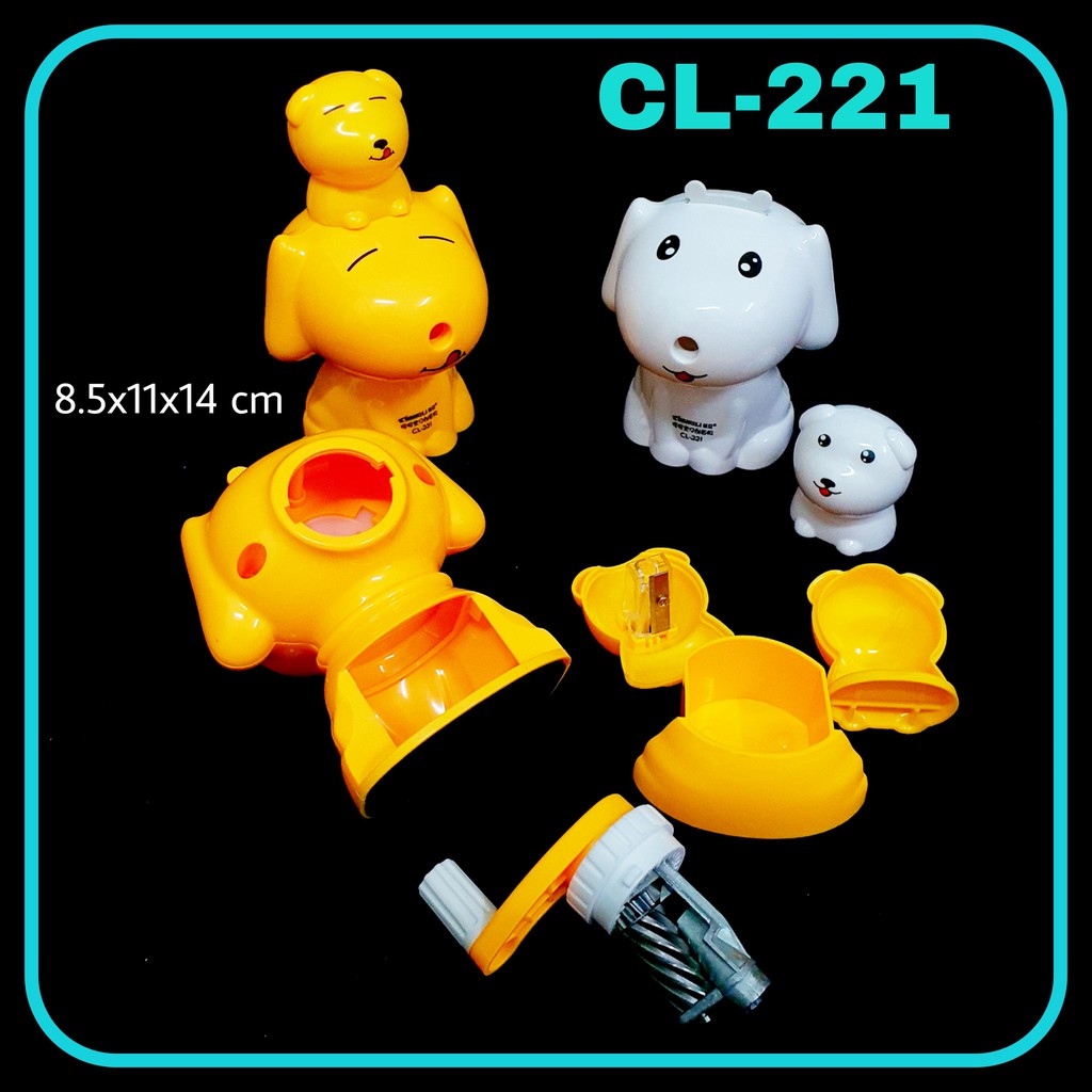 

SOS Peruncing Putar CL-221 Dog /Sharpener/ Rautan / Serutan