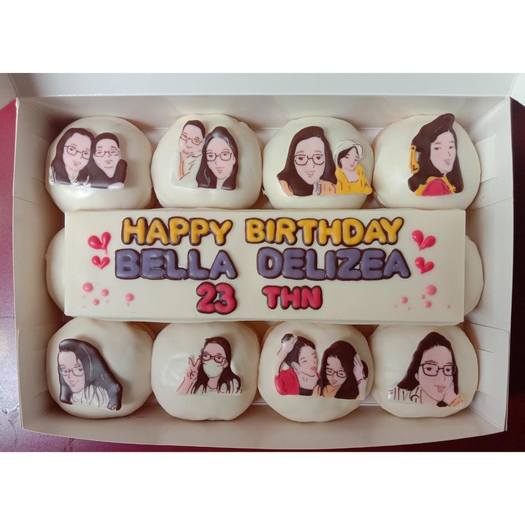 

KUE DONAT KARAKTER DARI FOTOMU PREMIUM