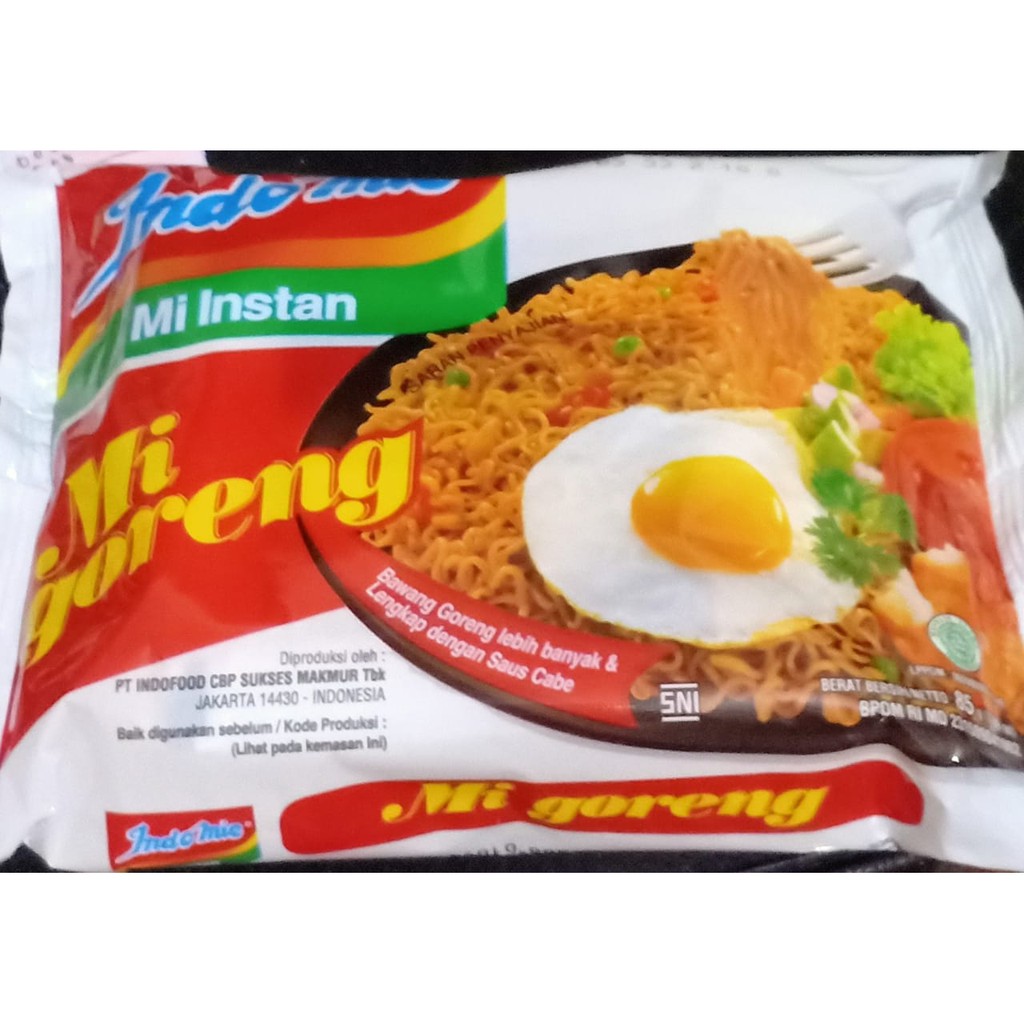 

INDOMIE GORENG INSTAN 85 GRAM