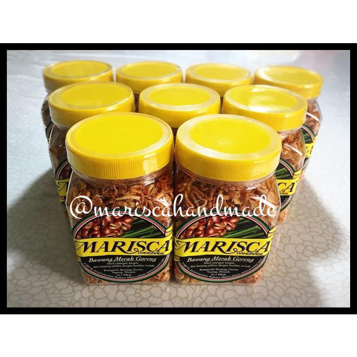 

Bawang Merah Goreng Marisca Handmade Toples Small 100 Gram