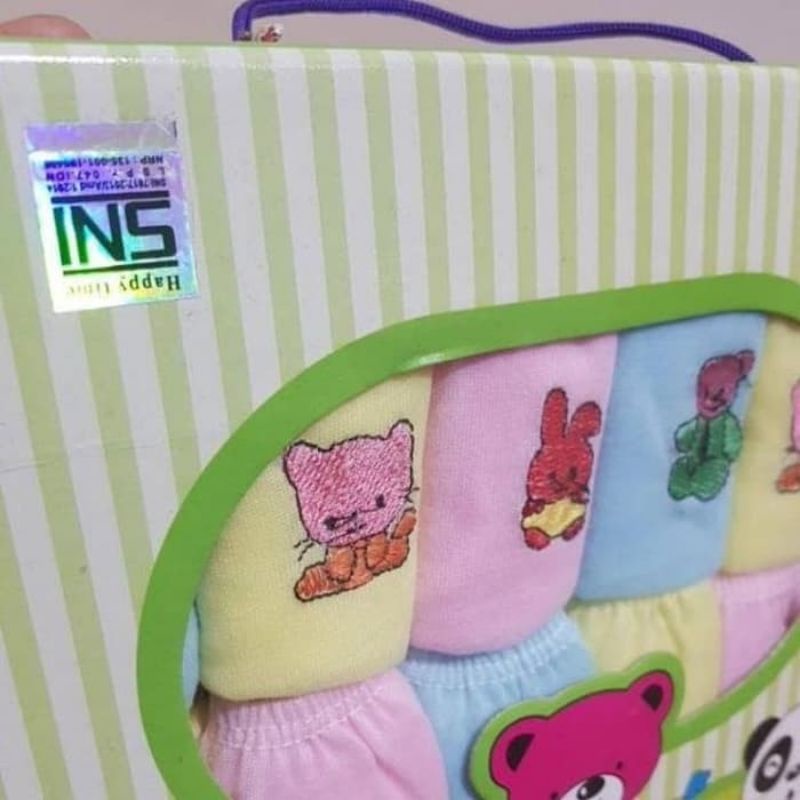 12PCS CELANA POP BABY HAPPY TIME BOX[paket kado bayi murah]
