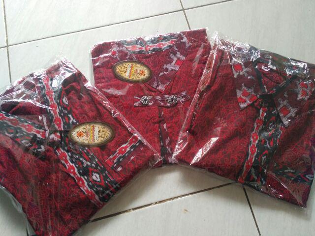 Atasan Batik Dolby Dolbi Dobby Doby Tenun Sutra Tulis Halus Katun Atbm Baron ,sarombit Atasan