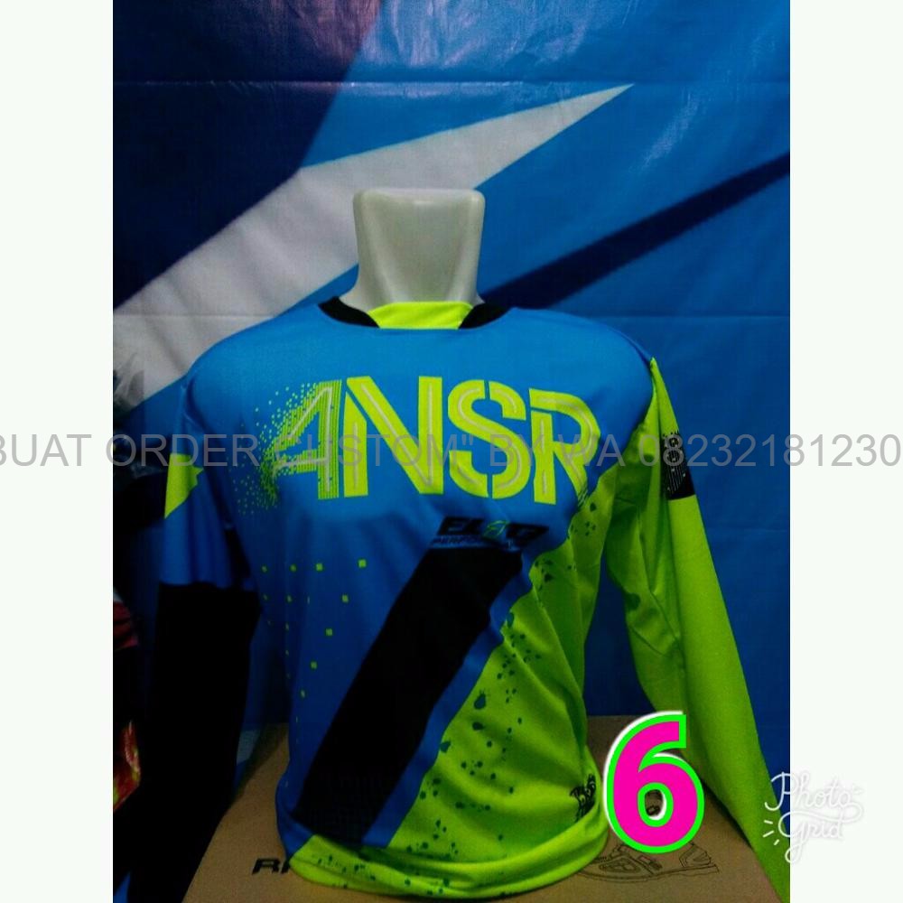DESAIN CUSTOM Jersey Jerset Baju Cross Trail Trabas Shopee Indonesia